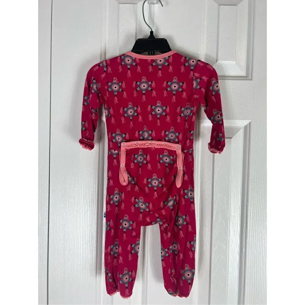 Kickee Girls Romper Size 3/6m